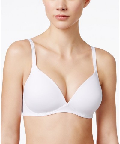 Warners Elements of Bliss Support and Comfort Wireless Lift T-Shirt Bra 1298 Ivory Mist Multi Paint Petals $12.99 Bras